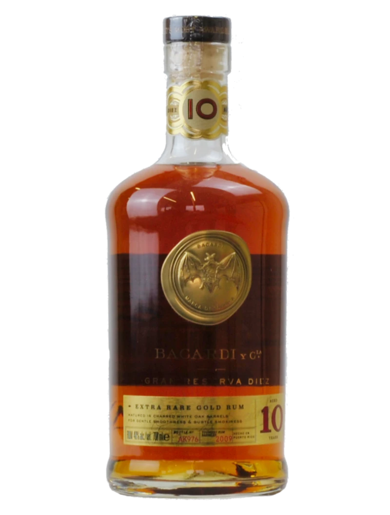 Bacardi 10Yo Reserva 40% 0,7l
