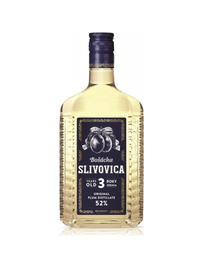Bošácka slivovica 3-ročná 52% 0,7l
