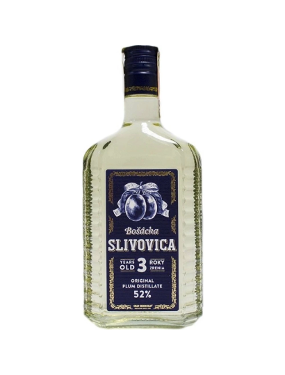 Bošácka slivovica 3-ročná 52% 0,7l
