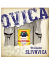 Bošácka Slivovica 52% 0,7l OVICA + 2 poháre