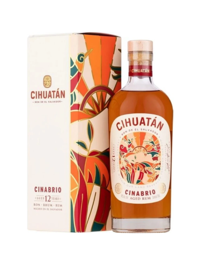 Cihuatan Cinabrio 12y 0,7l 40% GB