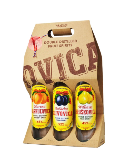 Destiláty OVICA 3x0,5l 47,34%