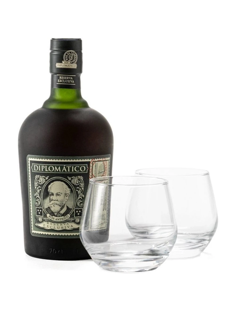 Diplomatico Res.Exclusiva 12 YO+2poh.40% 0,7l GIFT