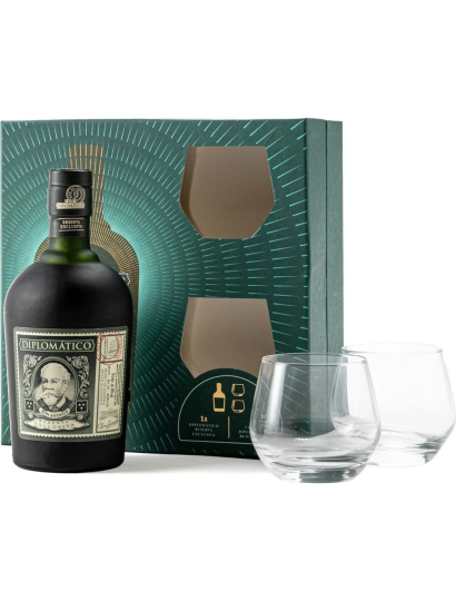Diplomatico Res.Exclusiva 12 YO+2poh.40% 0,7l GIFT