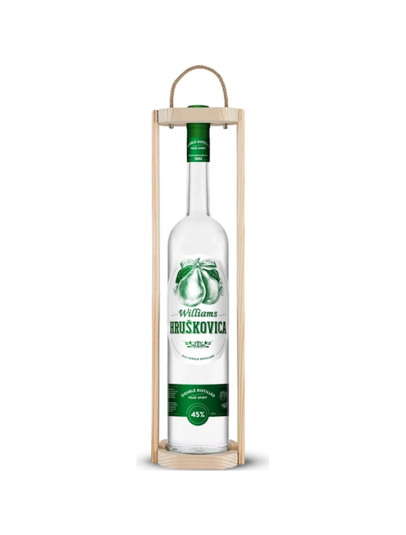 Williams Hruškovica 45% 1,5l v drevenej kazete