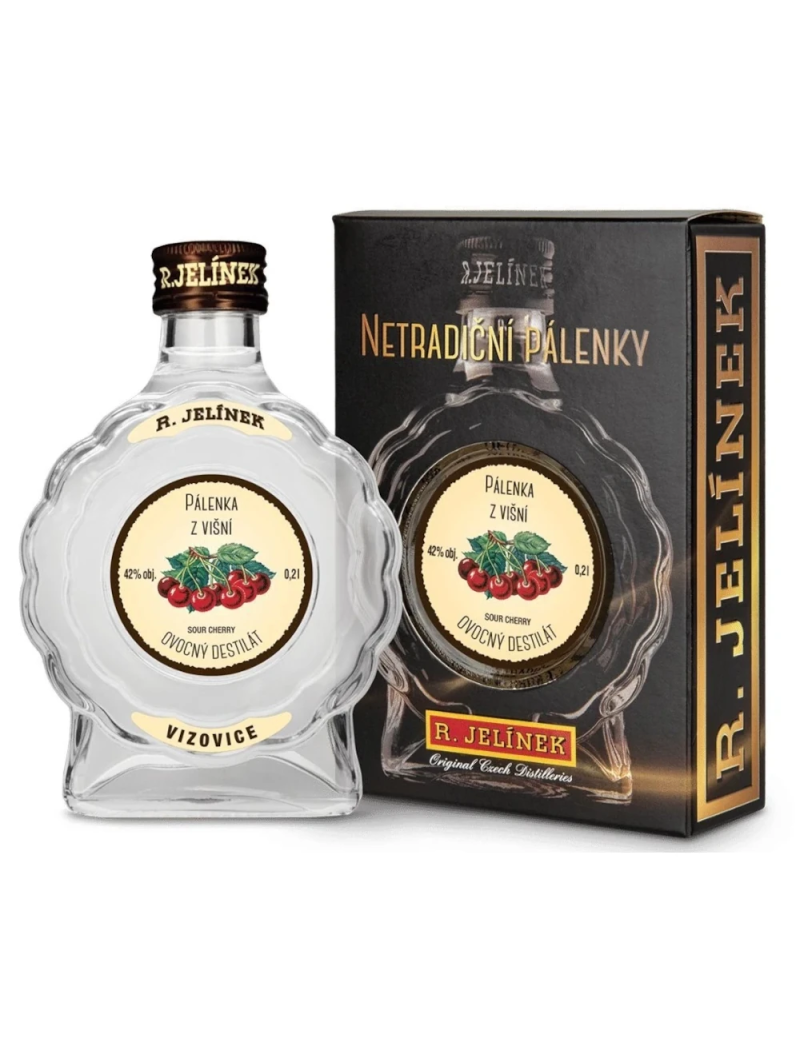 Cseresznyepálinka 42% 0,2l Budík ÜVEG
