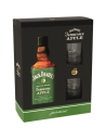 Jack Daniel´s Apple + 2 pohár GBX 35% 0,7l