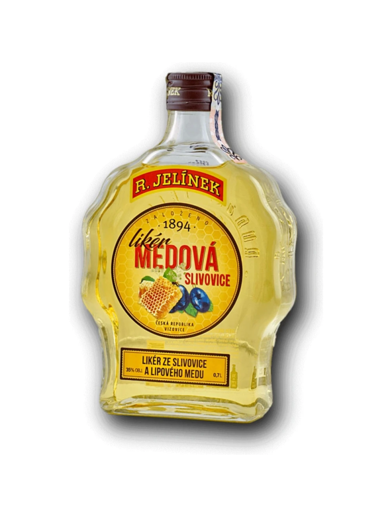 Medová Slivovice 35% 0,7l Budík