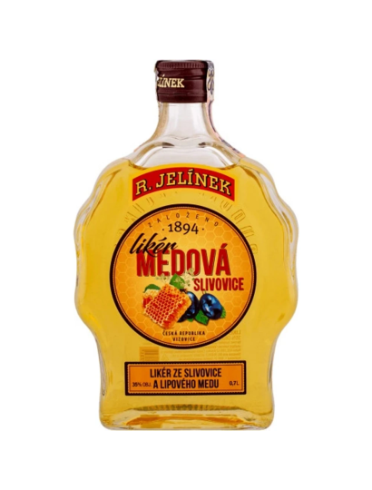 Medová Slivovice 35% 0,7l Budík