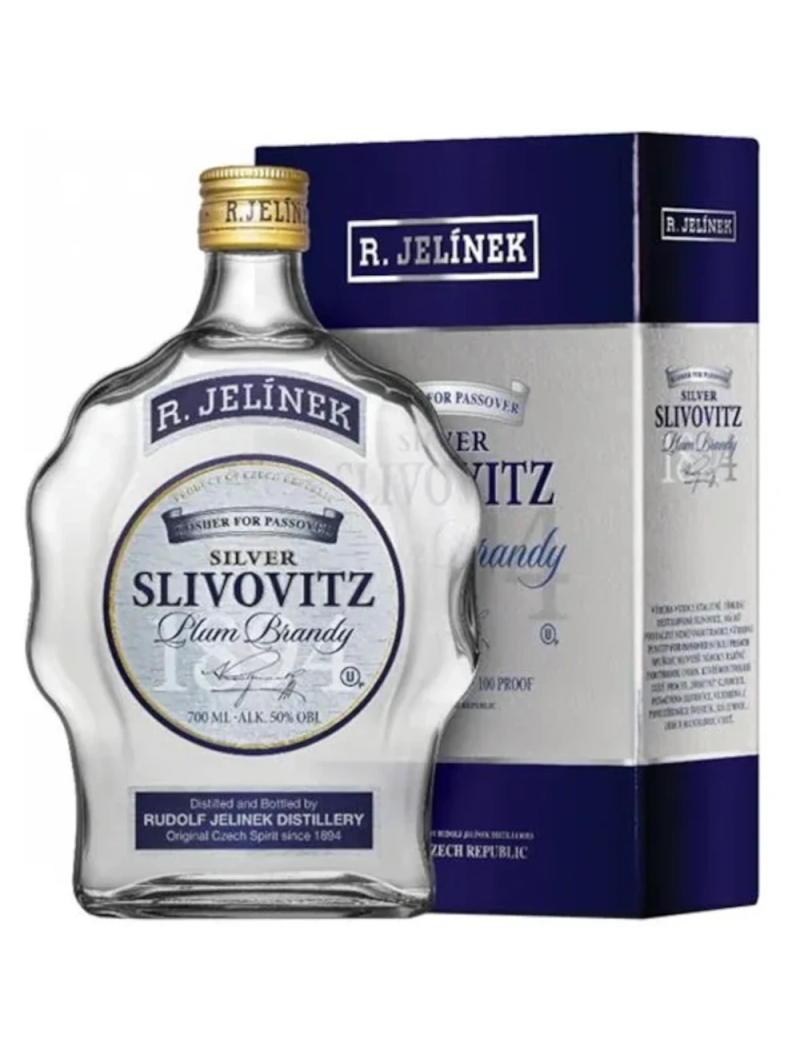 Slivovitz Silver Kosher 50% 0,7l Budík