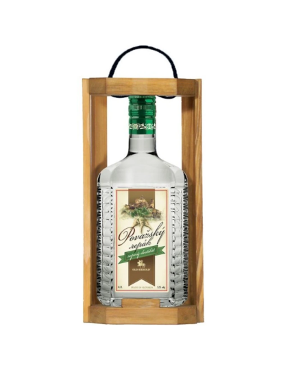 Považský repák destilát 52% 0,7l v drevenom obale