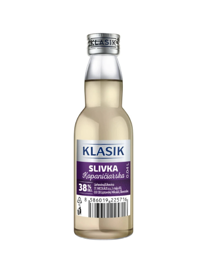 Klasik Kopaničiarska Slivka 38% 0,04l