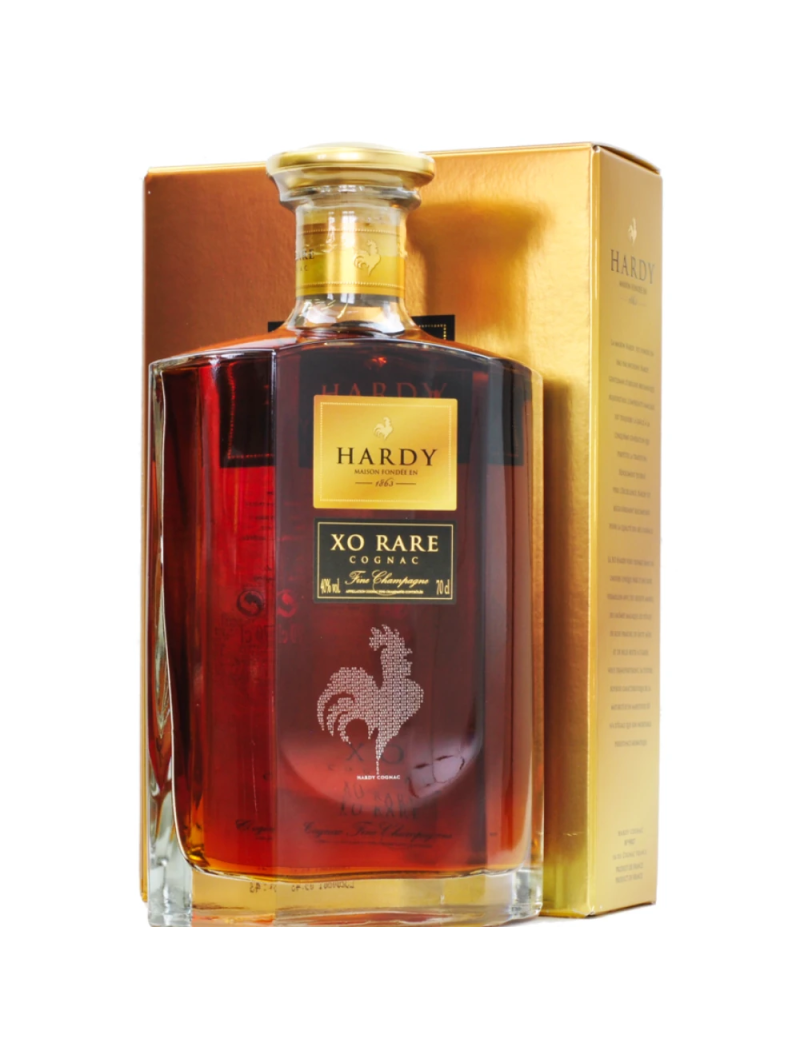 Hardy XO Decanter Rare Cog. GBX 40% 0,7l