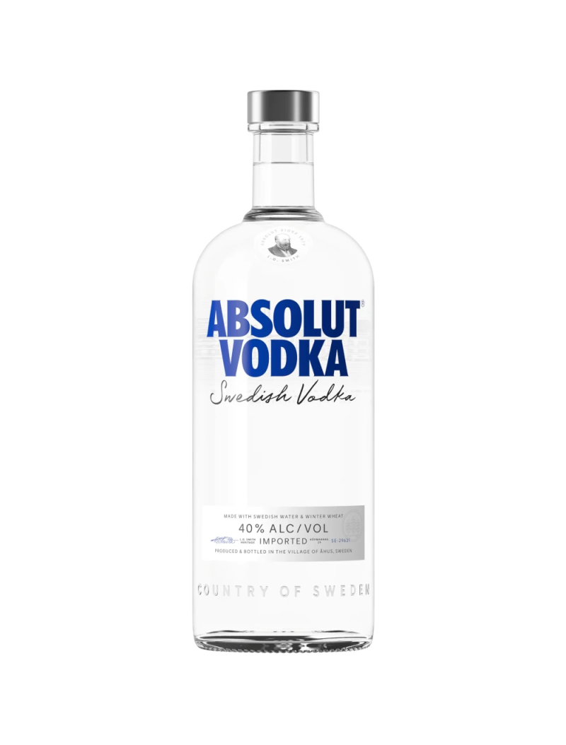 Absolut vodka 40% 1l