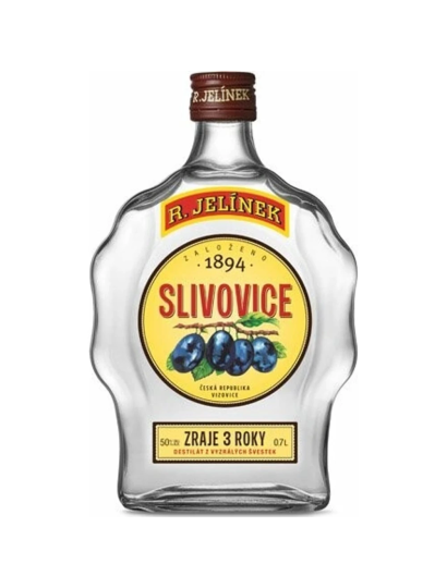 Szilva fehér Jelínek Budík 50% 0,7l