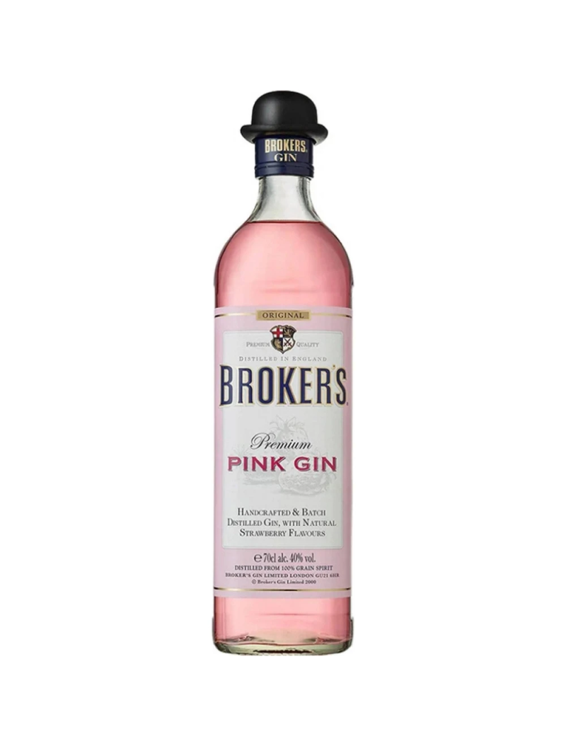 Brokers Pink Gin 40% 0,7l