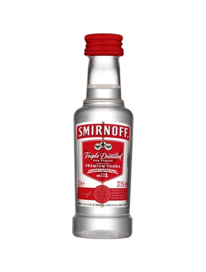 Vodka Smirnoff 37,5% 0,05l