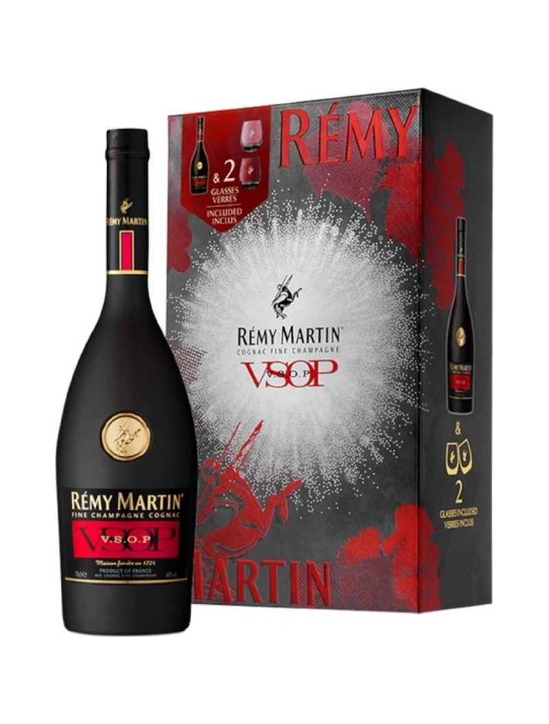 Remy Martin VSOP + 2 Pohár 40% 0,7l