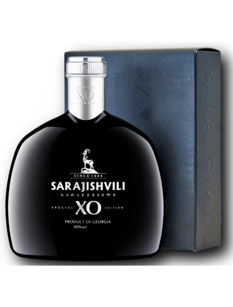 Sarajishvili XO Black GBX 40% 0,7l