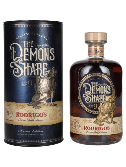 The Demon´s Share Rodrigo´s Reserve 9 Y.O. 40% 0,7