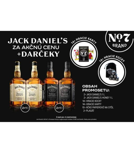 jack daniels promo set karty
