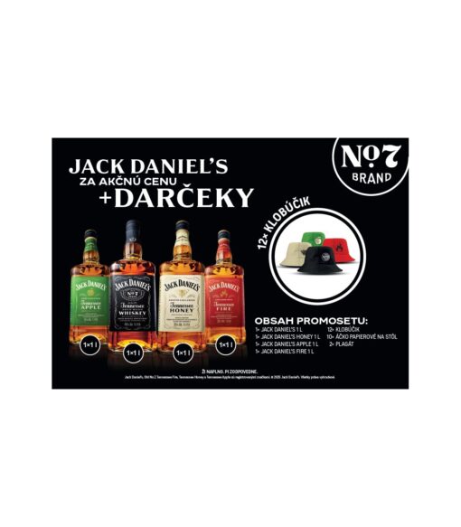 jack daniels promo set klobuk